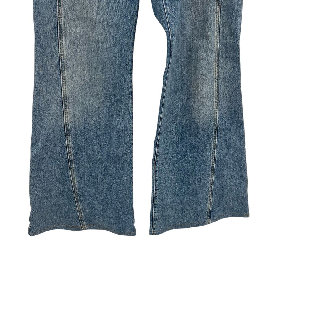 Free People‎ We the Free Florence Flare Jeans High Rise Size 31 - Picture 6 of 13